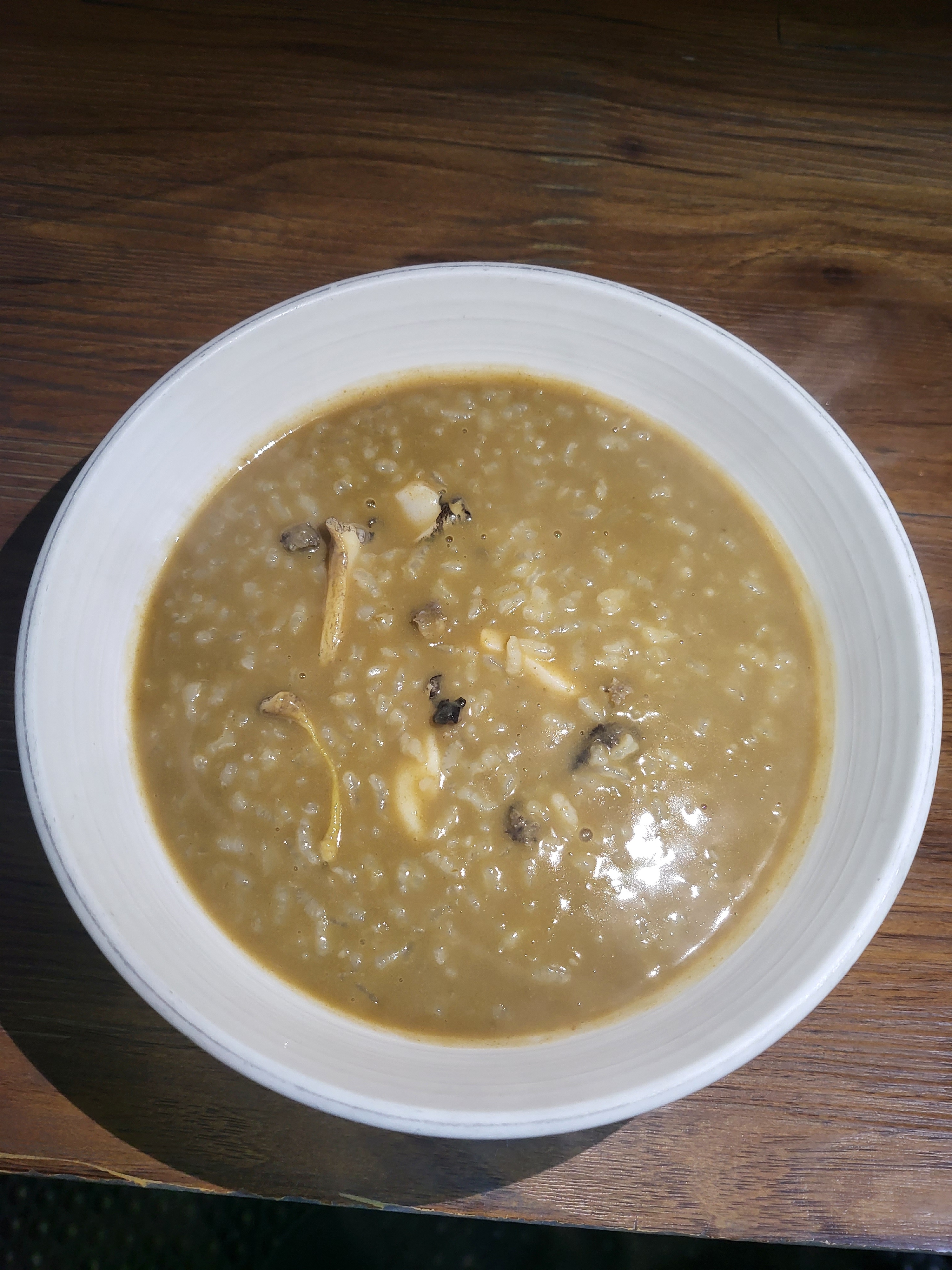 Abalone rice porridge