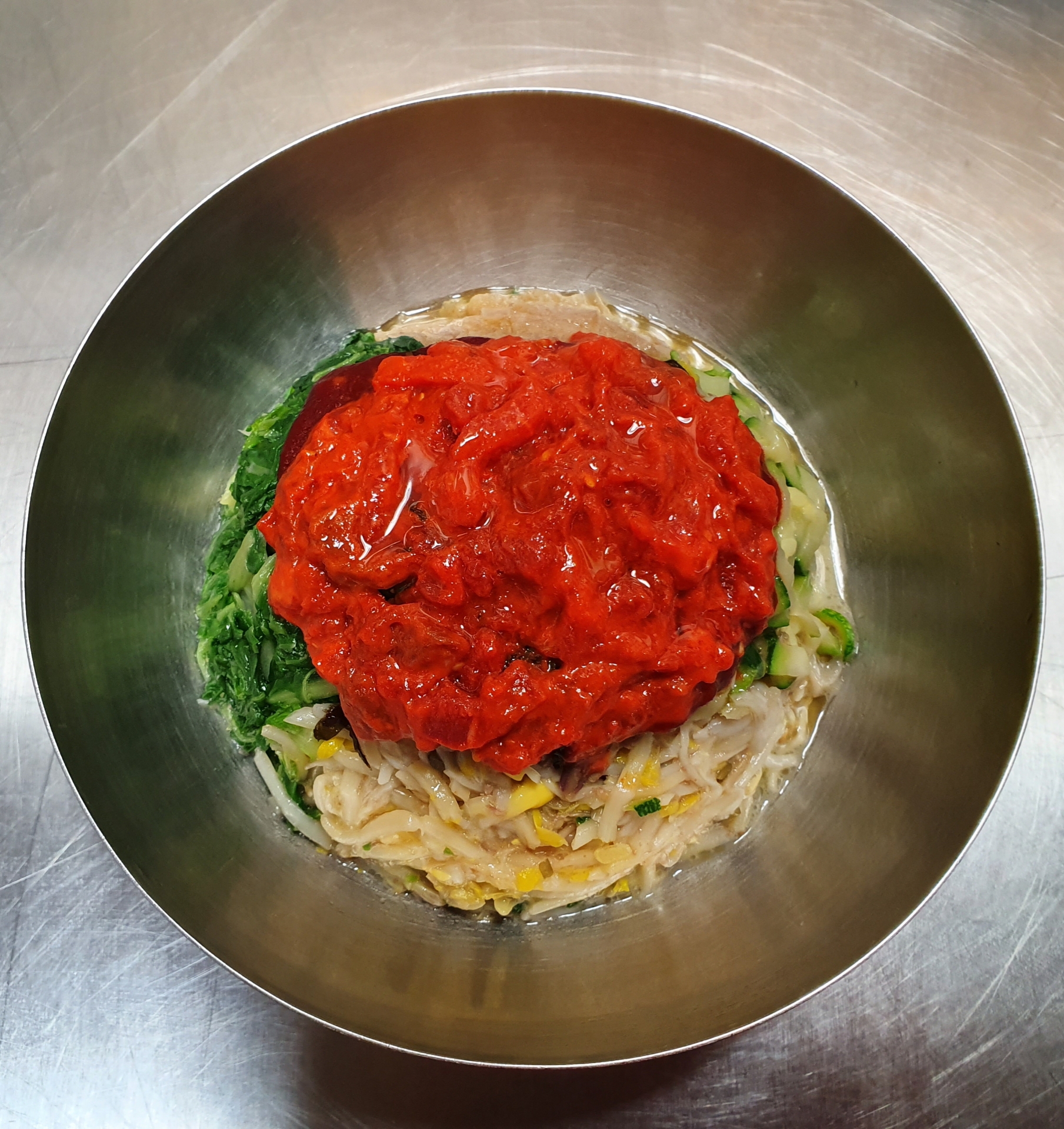 Raw-beef bibimbap