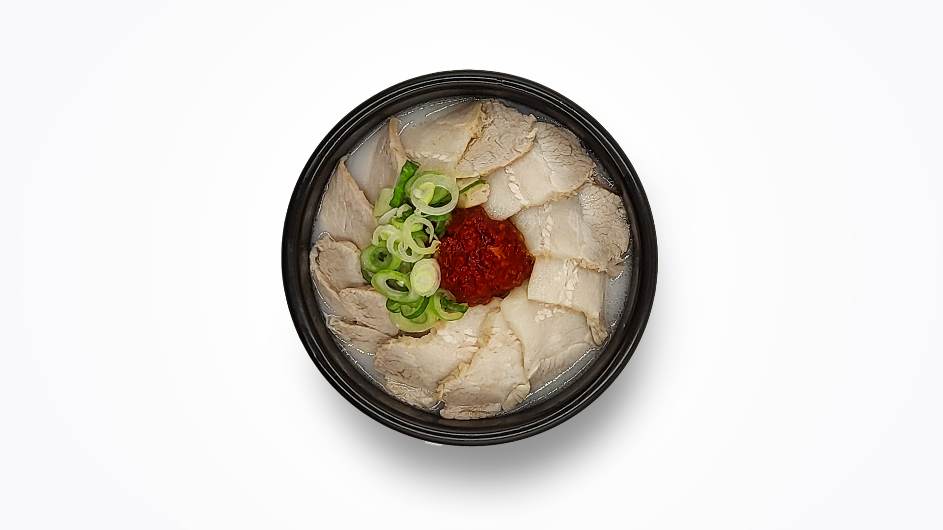 Pork soup with rice