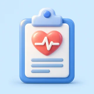 Health checkups & wellness illustration